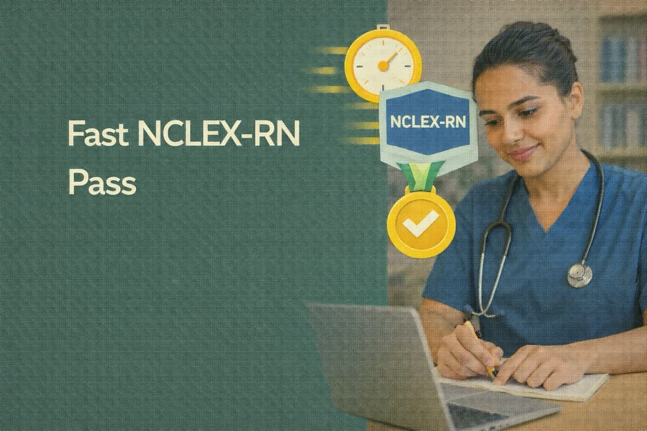 Fast NCLEX-RN Pass with 1 Hour Tutoring NCLEX - 100% Guaranteed thumbnail