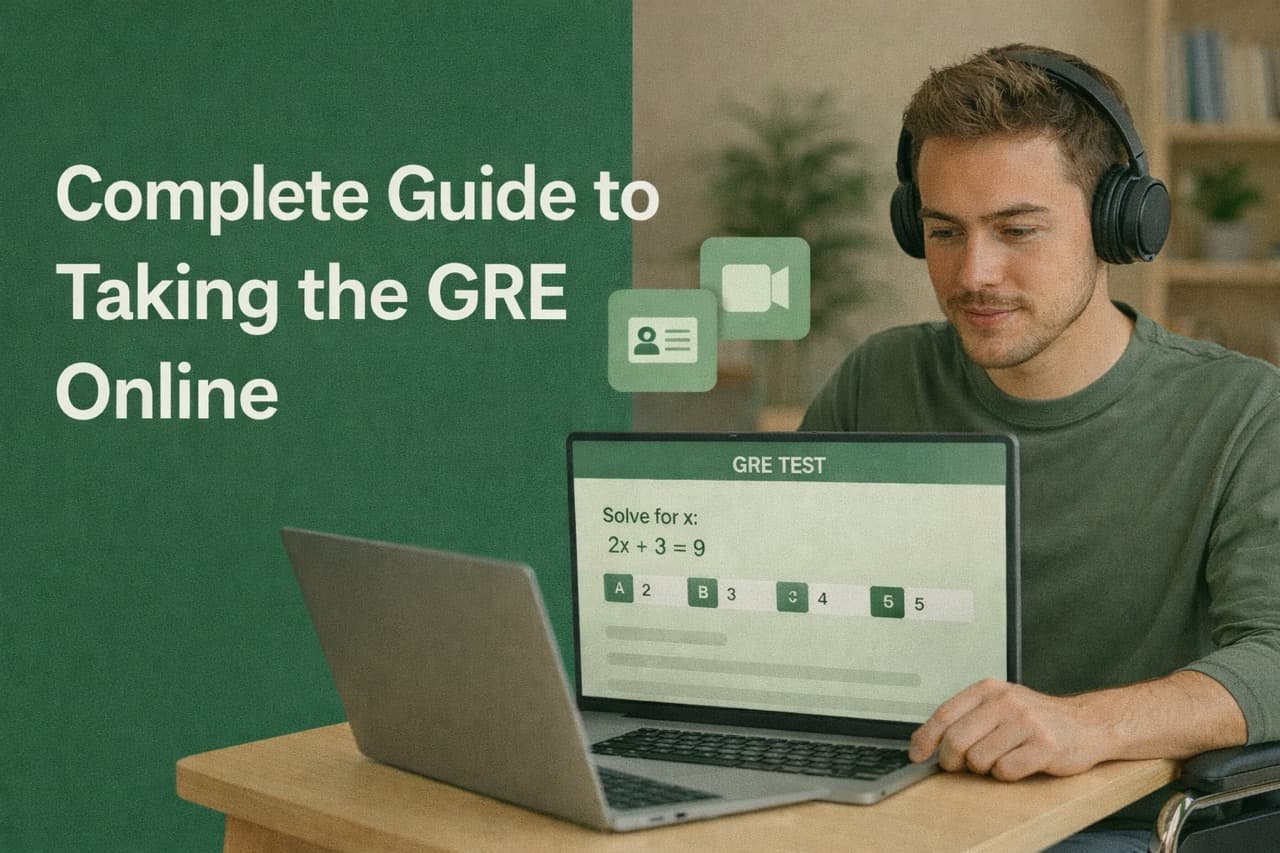 GRE at Home Testing: Complete Guide to Taking the GRE Online