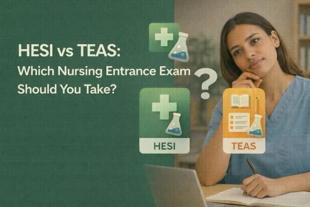 HESI vs TEAS: Which Nursing Entrance Exam Should You Take?