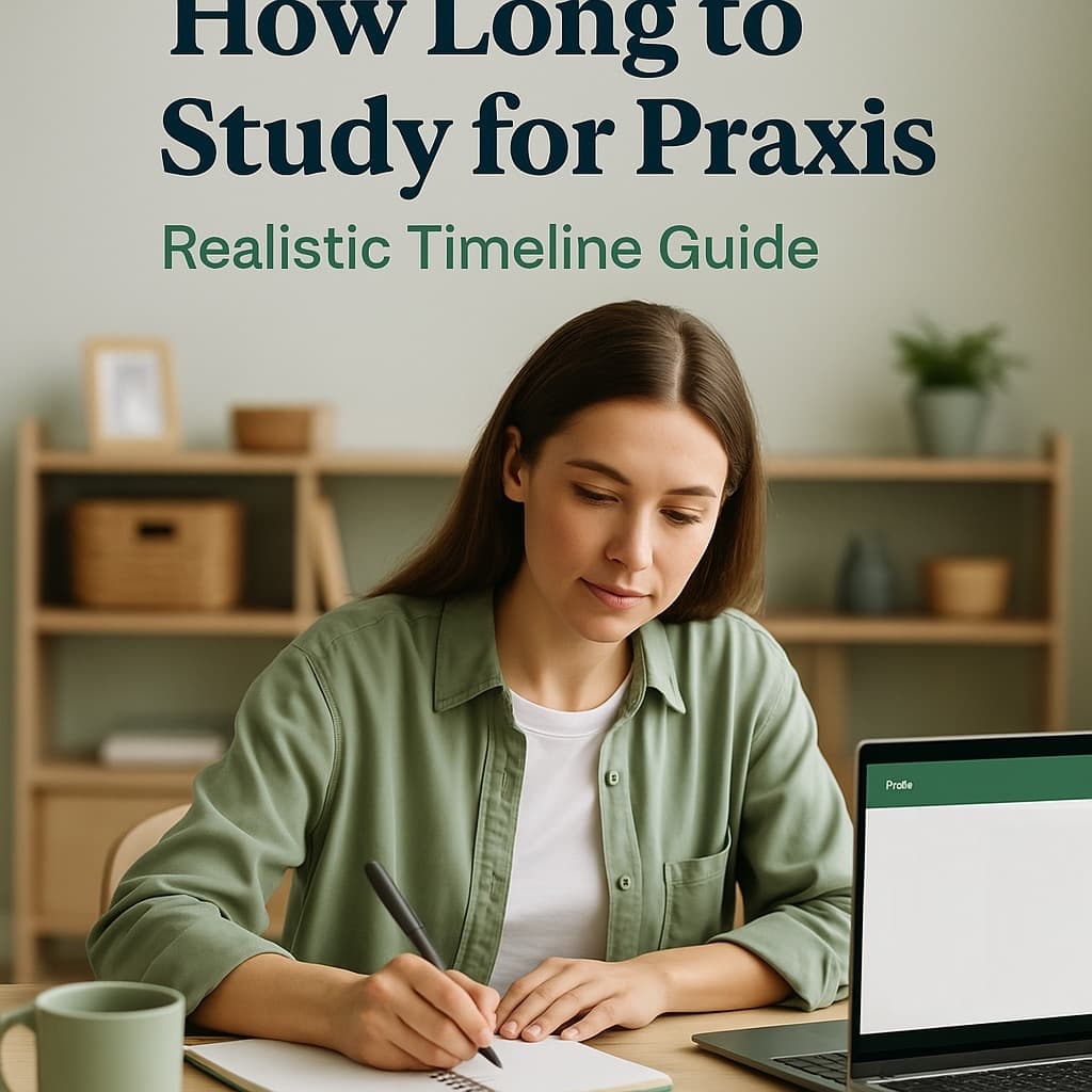 How Long to Study for Praxis - Realistic Timeline Guide
