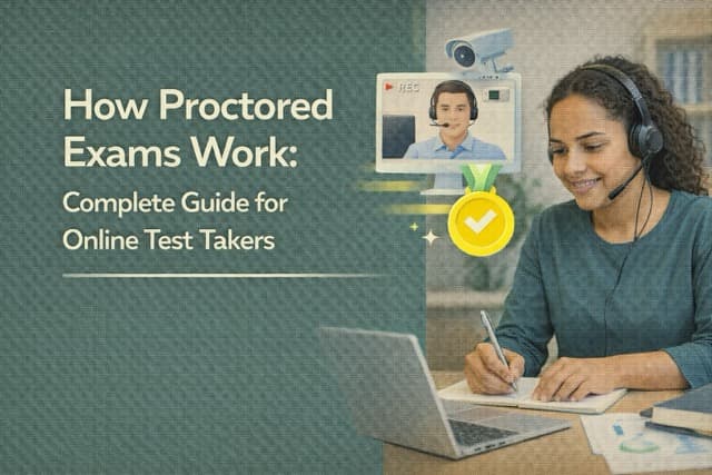 How Proctored Exams Work: Complete Guide for Online Test Takers