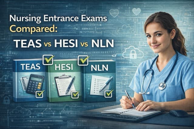 Nursing Entrance Exams Compared: TEAS vs HESI vs NLN - Which One Do You Need?