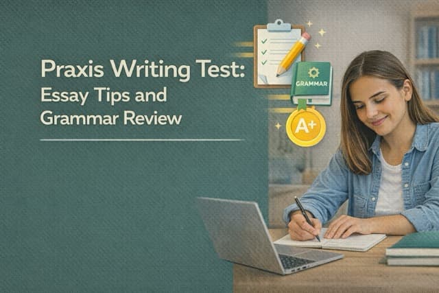 Praxis Writing Test: Essay Tips and Grammar Review That Actually Work