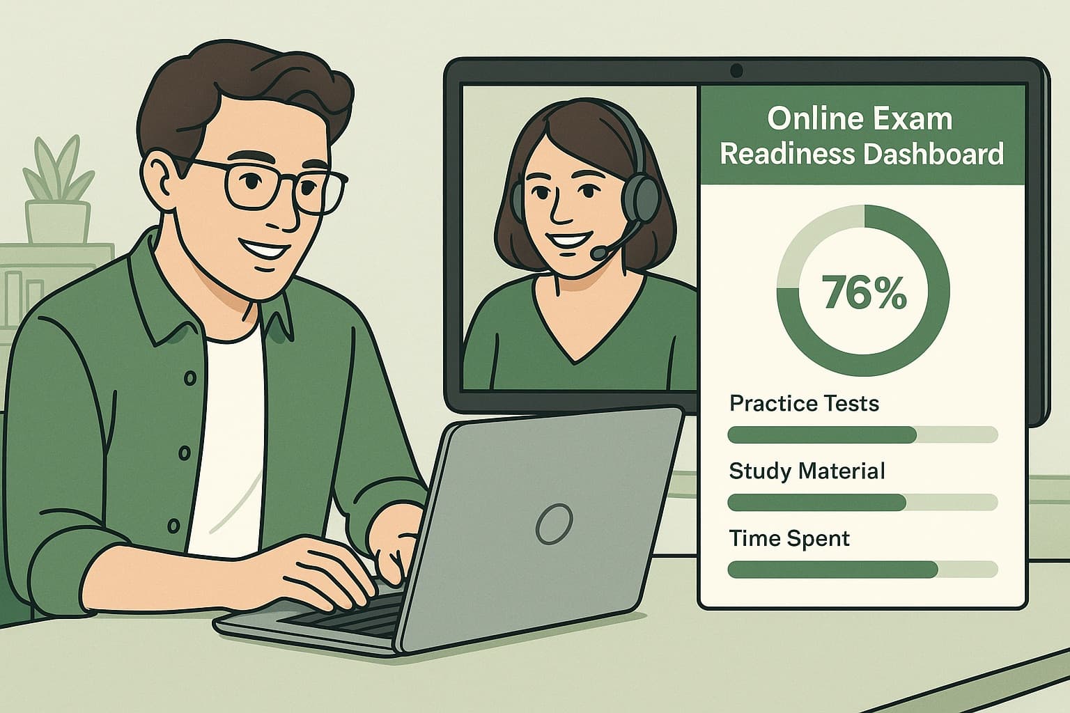 Fast Online Exam Pass with 1 Hour Tutoring Test thumbnail